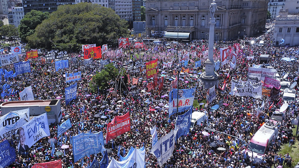 Paro general en Argentina el 9 de mayo
