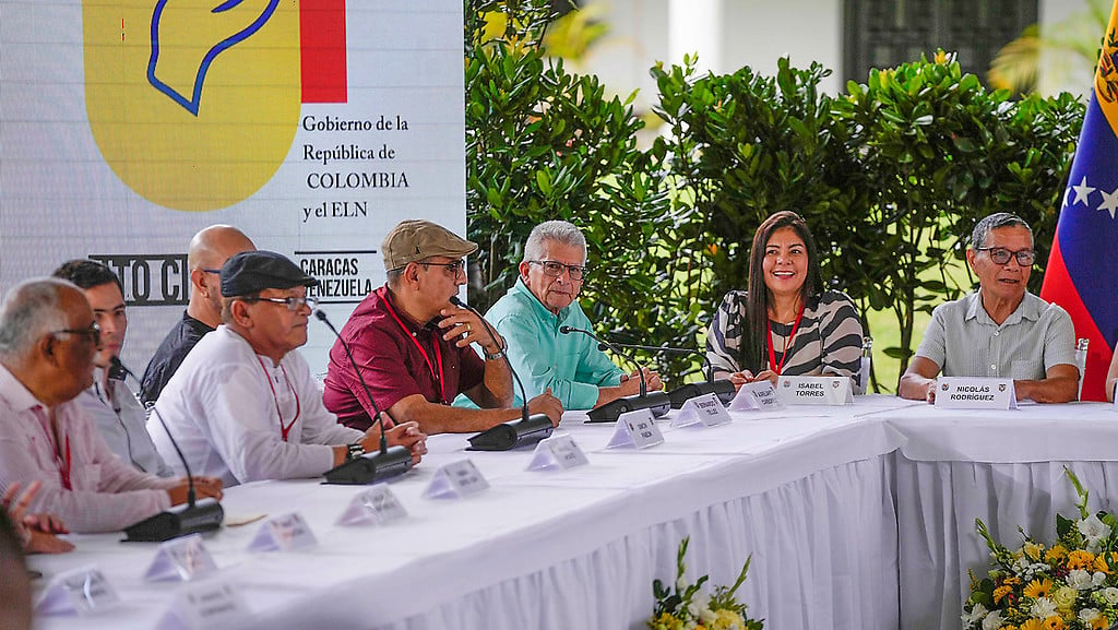 Mesa de diálogo entre el Gobierno de Colombia y el Ejército de Liberación Nacional (ELN) en Caracas