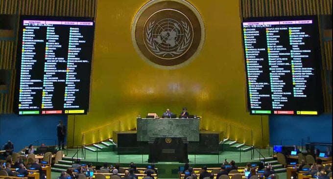 Asamblea General Naciones Unidas ONU