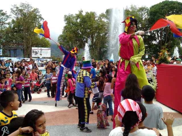 Venezolanos disfrutan el carnaval 2014