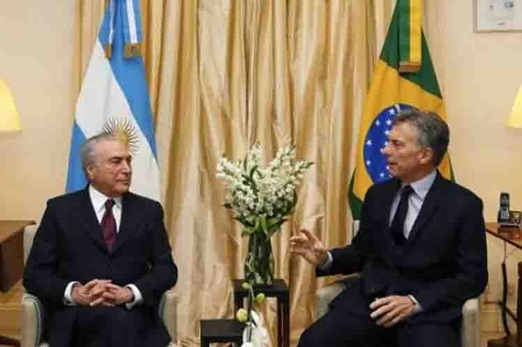 Macri y Temer