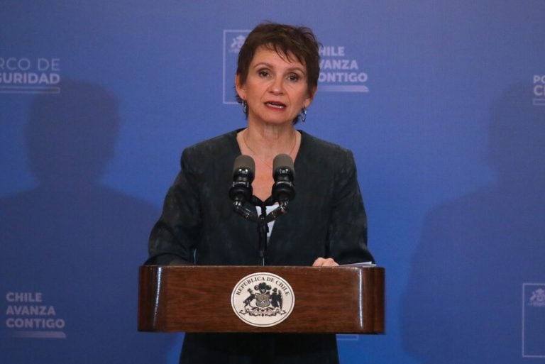 Carolina Tohá, ministra del Interior de Chile