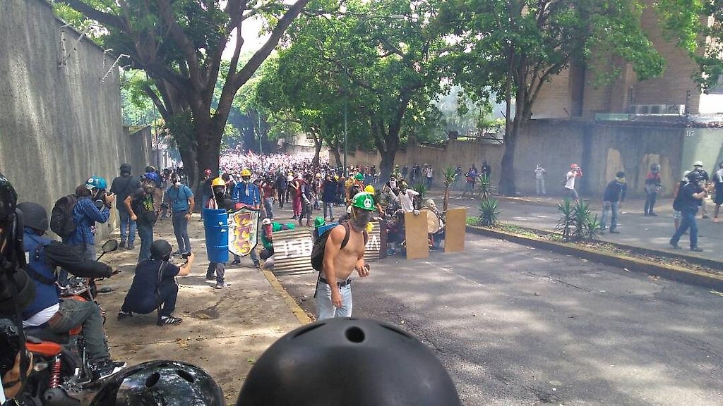 Los violentos en La Castellana