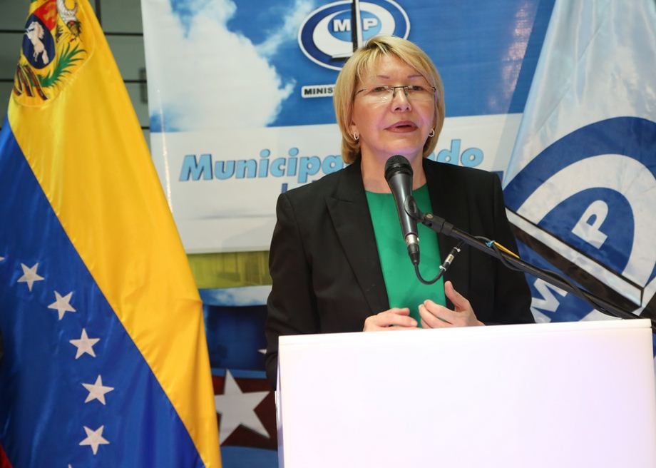 La Fiscal general de la República, Luisa Ortega Díaz