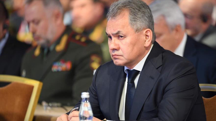 El ministro de Defensa de Rusia, Serguei Shoigu