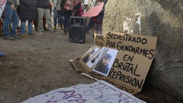 Crece el clamor por la aparición con vida de Santiago Maldonado 