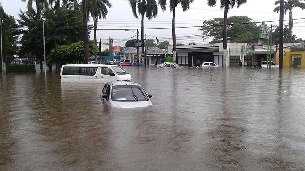 Un muerto y mas de mil evacuados por lluvias en Nicaragua