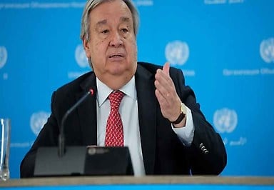 El secretario general de Naciones Unidas, António Guterres