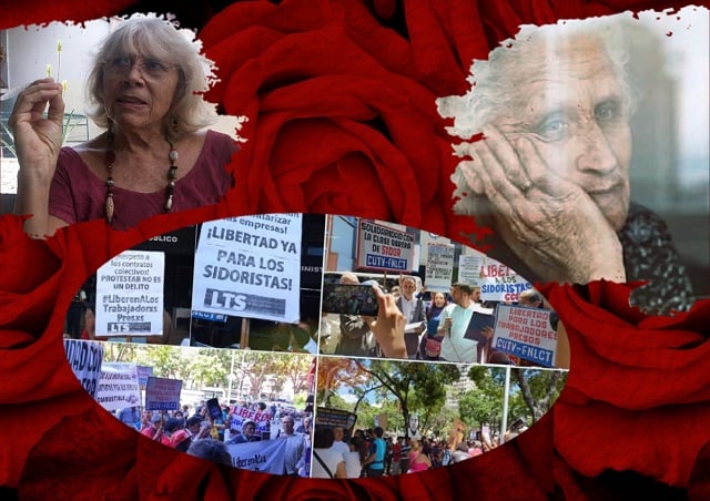 EFEMÉRIDES DEL 15 DE JUNIO: (Arriba) 5 AÑOS DE LA PARTIDA DE MARTHA HARNECKER, ESCRITORA MARXISTA Y AUTORA EN APORREA - DÍA MUNDIAL CONTRA EL MALTRATO A LA VEJEZ. En la parte inferior: imágenes de movilización en demanda de libertad para luchadores sindicales presos en Venezuela