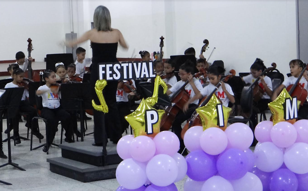 Los músicos de la Orquesta de Iniciación Infantil de PIM Yaracuy se lucieron en su concierto