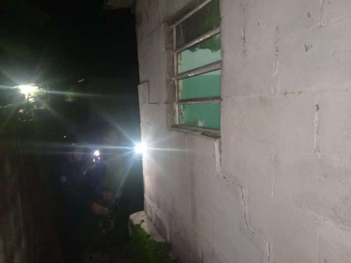 Una vivienda afectada en Mérida por el sismo