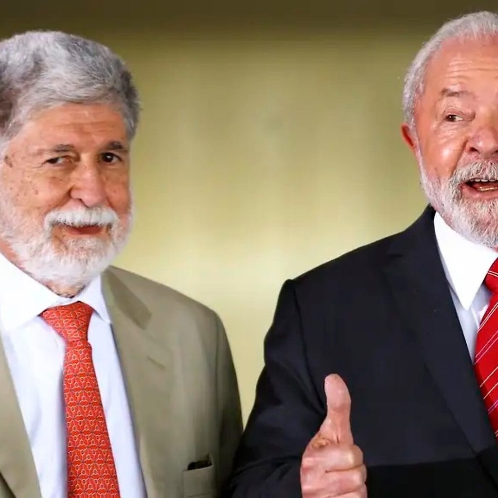 El excanciller y asesor para Asuntos Internacionales, Celso Amorim y Lula Da Silva