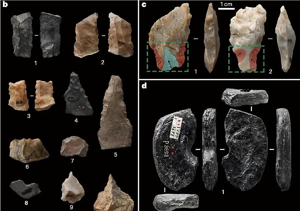 El hallazgo en el yacimiento de Shiyu revela más de 15,000 herramientas de piedra