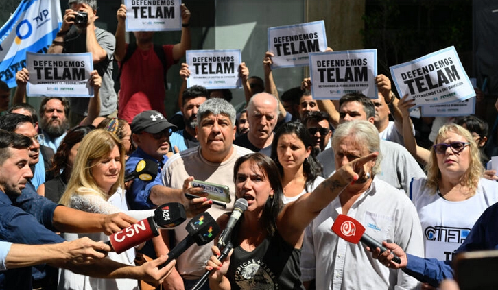 Telam abre sus puertas tras 128 días de lucha