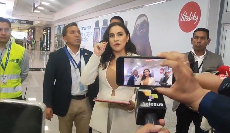 La vicepresidenta de Ecuador, Verónica Abad