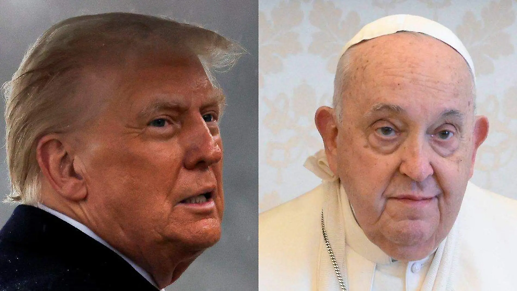 Donald Trump y el Papa Francisc