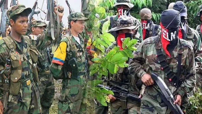 Miembros del ELN, Colombia