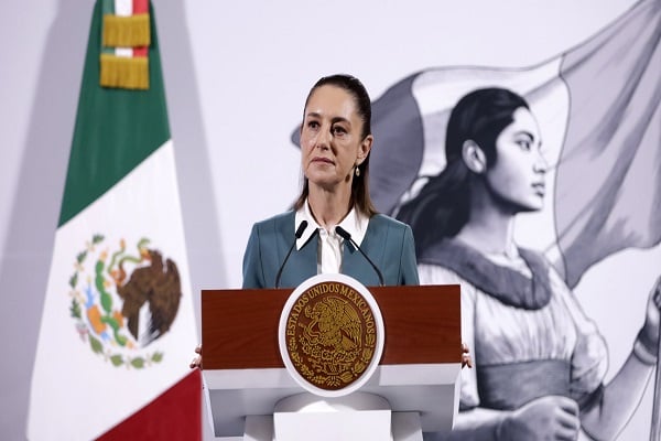 La presidenta mexicana subrayó la necesidad del diálogo con Washington.