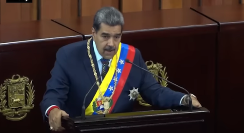 Nicolás Maduro Moros presidente constitucional de la República Bolivariana de Venezuela