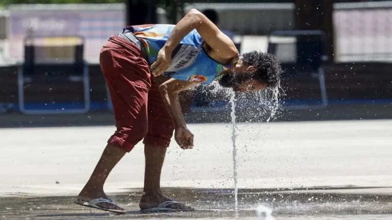 Calor en Brasil