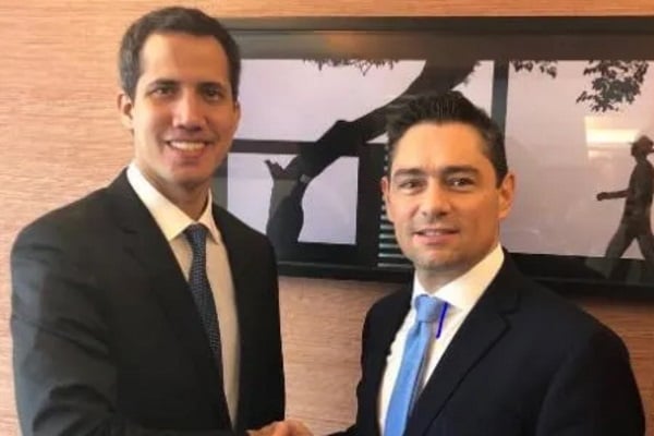 Guaidó y Vecchio.