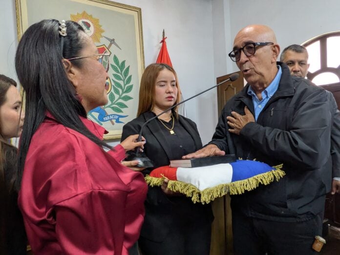 Juan Torrealba toma juramento como Gobernador del estado Yaracuy