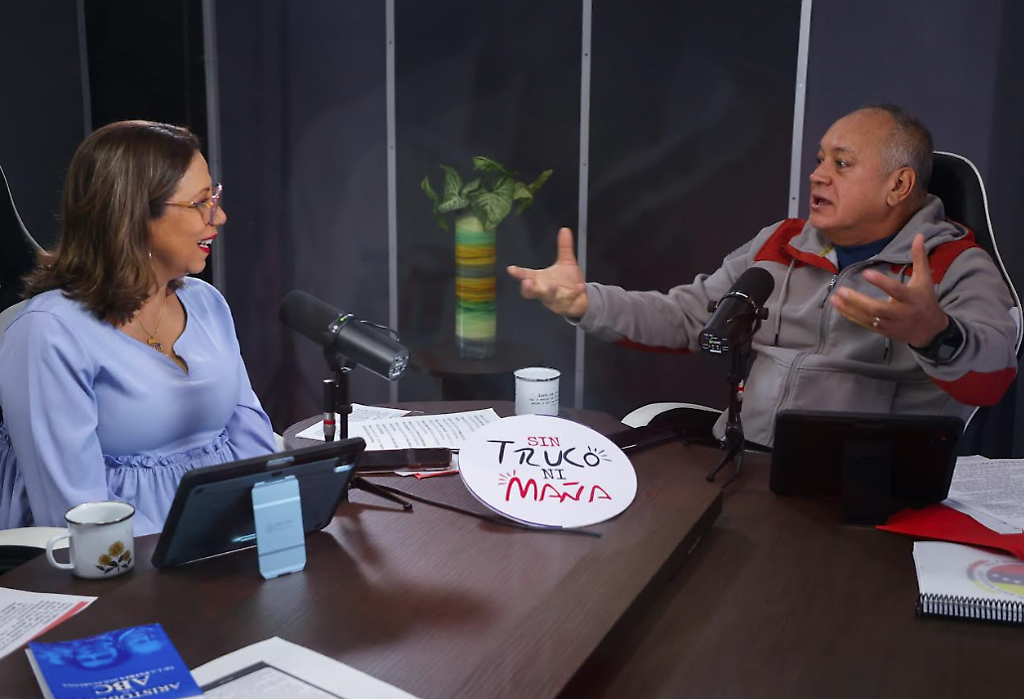 Cnducido por la periodista y diputada de la Asamblea Nacional Tania Díaz y el vicepresidente sectorial de Política, Seguridad Ciudadana y Paz, Cap. Diosdado Cabello